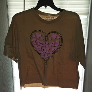 Persaya Texas Hold Em Crop Top